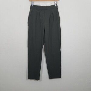 Used Once Lululemon Green Pull On Pants Size 6